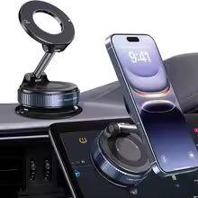 Vacuum Magnetic Car Phone Holder