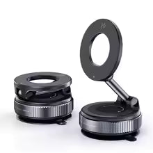 Vacuum Magnetic Car Phone Holder